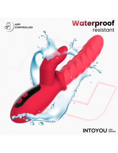 Tingly Vibrador con Finger y Movimiento Waving con APP