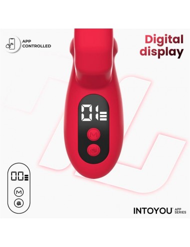 Tingly Vibrador con Finger y Movimiento Waving con APP