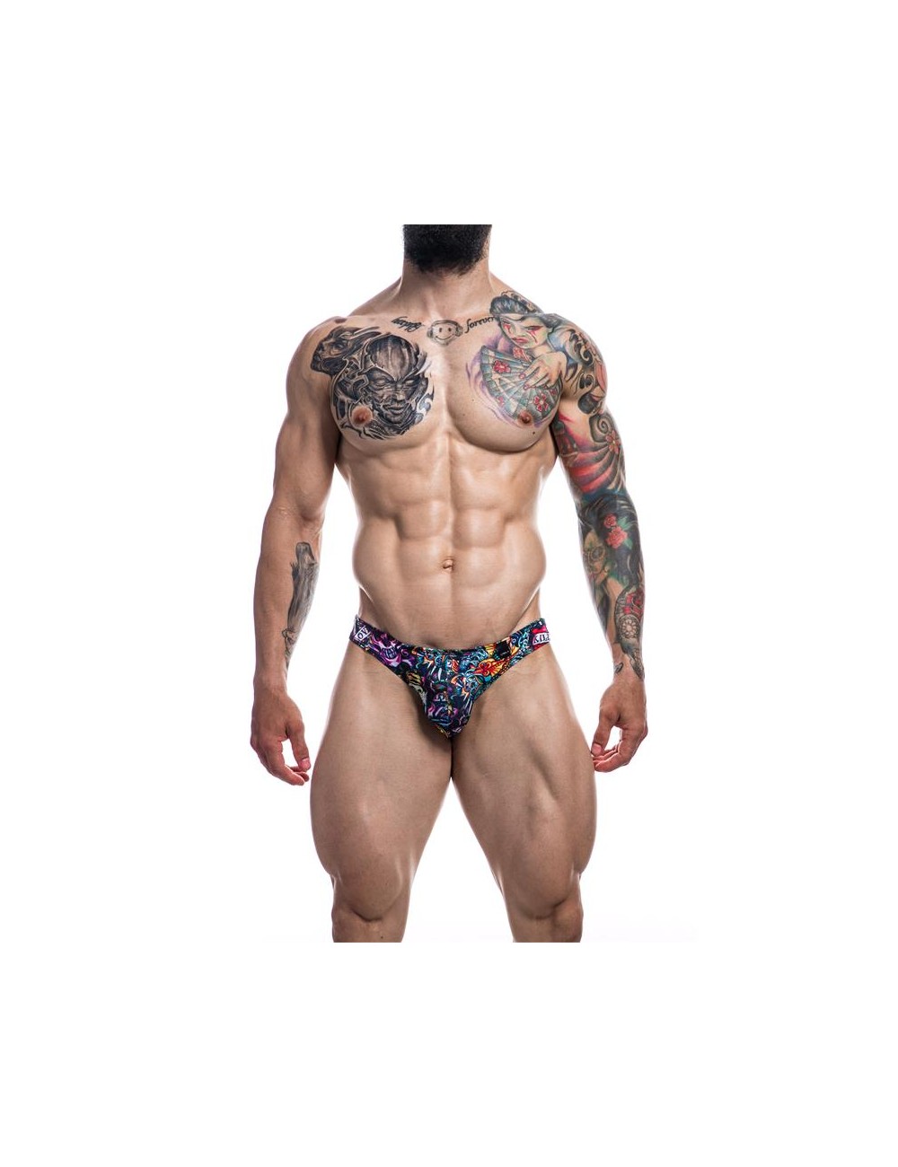 Slip Bikini de Corte Bajo Provocative Tattoo