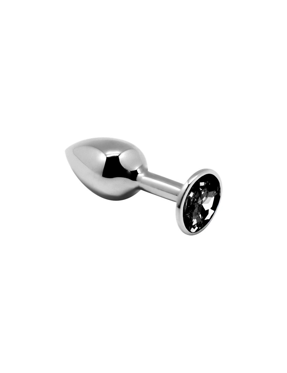 Plug Anal con Joya Negra Talla M