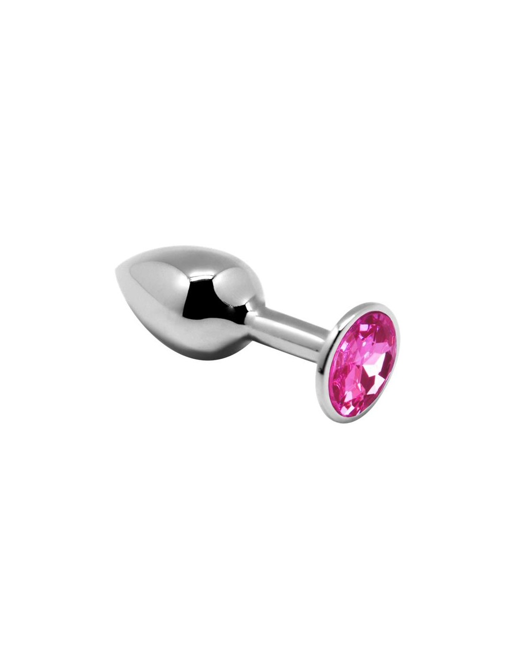 Plug Anal con Joya Rosa Talla M