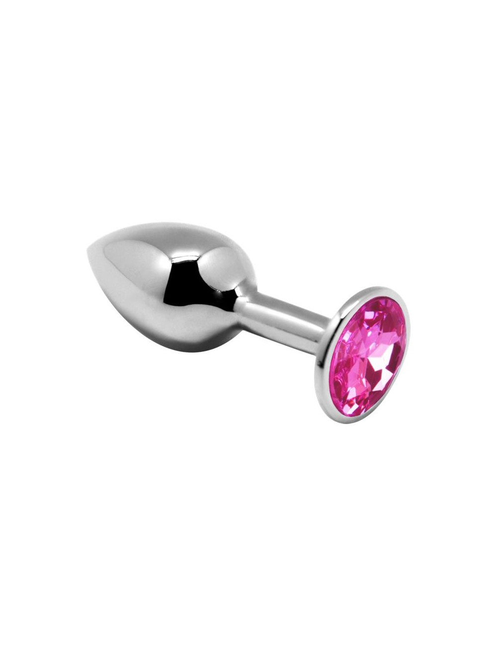 Plug Anal con Joya Rosa Talla L