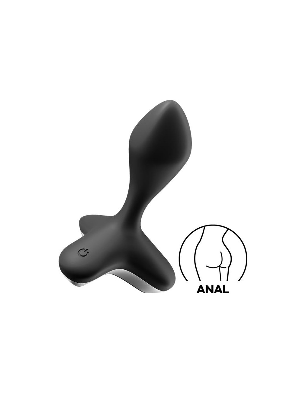 Game Changer Plug Anal con Vibracion Negro