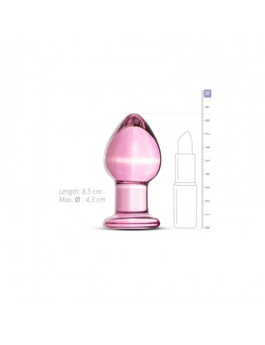 Plug anal Cristal Rosa