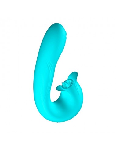 Hydra Vibrador con Pulsacion y Lengua Estimuladora de Clitoris 3 Motores USB