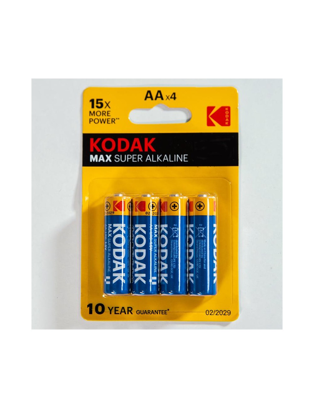 Pila Alkaline Super Max AA LR6 Blister de 4