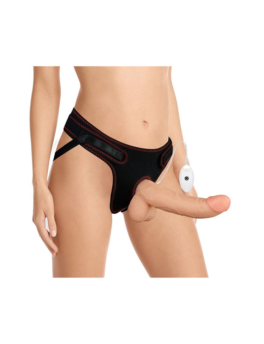 Arnes con Dildo con Vibracion y Control Remoto 85
