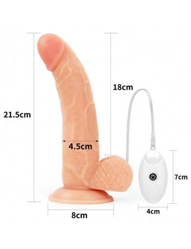 Arnes con Dildo con Vibracion y Control Remoto 85