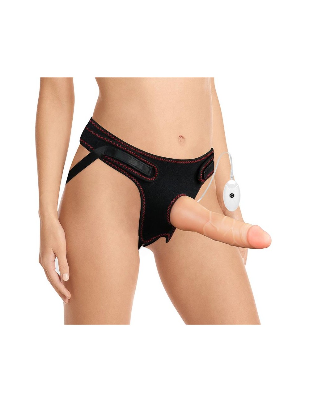 Arnes con Dildo con Vibracion y Control Remoto 75