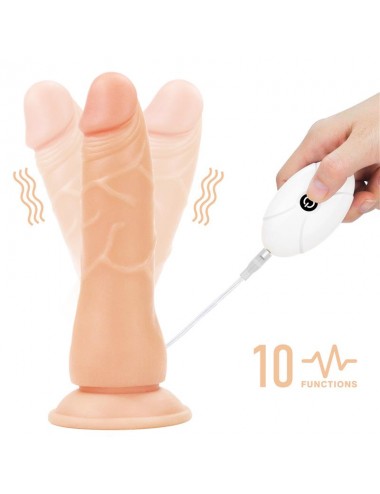 Arnes con Dildo con Vibracion y Control Remoto 75