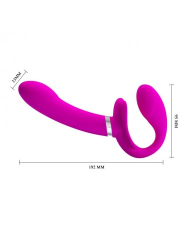 Valerie Vibrador para Parejas sin Arnes USB