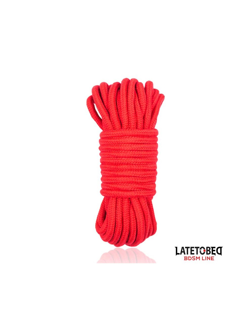 Cuerda Bondage de Algodon 5 m Roja