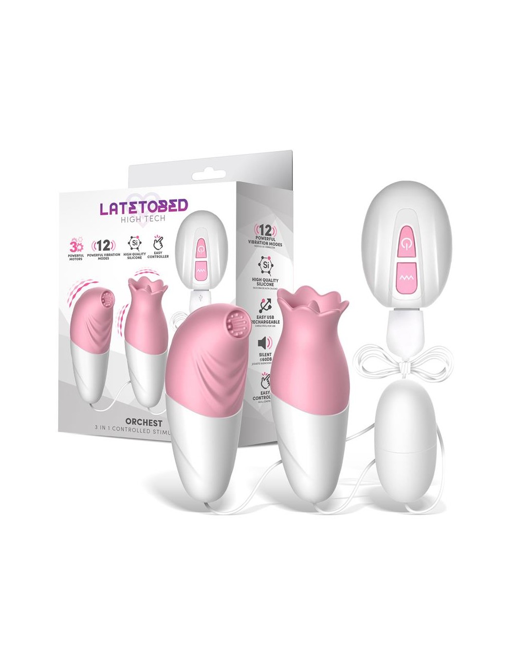 Orchest Estimulador 3 in 1 con Control Remoto