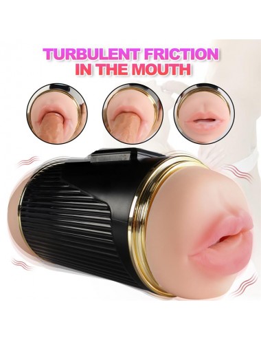 Masturbador Doble Vagina y Boca Kay