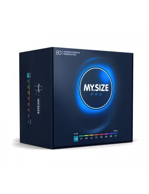 My Size Pro Talla 45 Caja de 80 Unidades