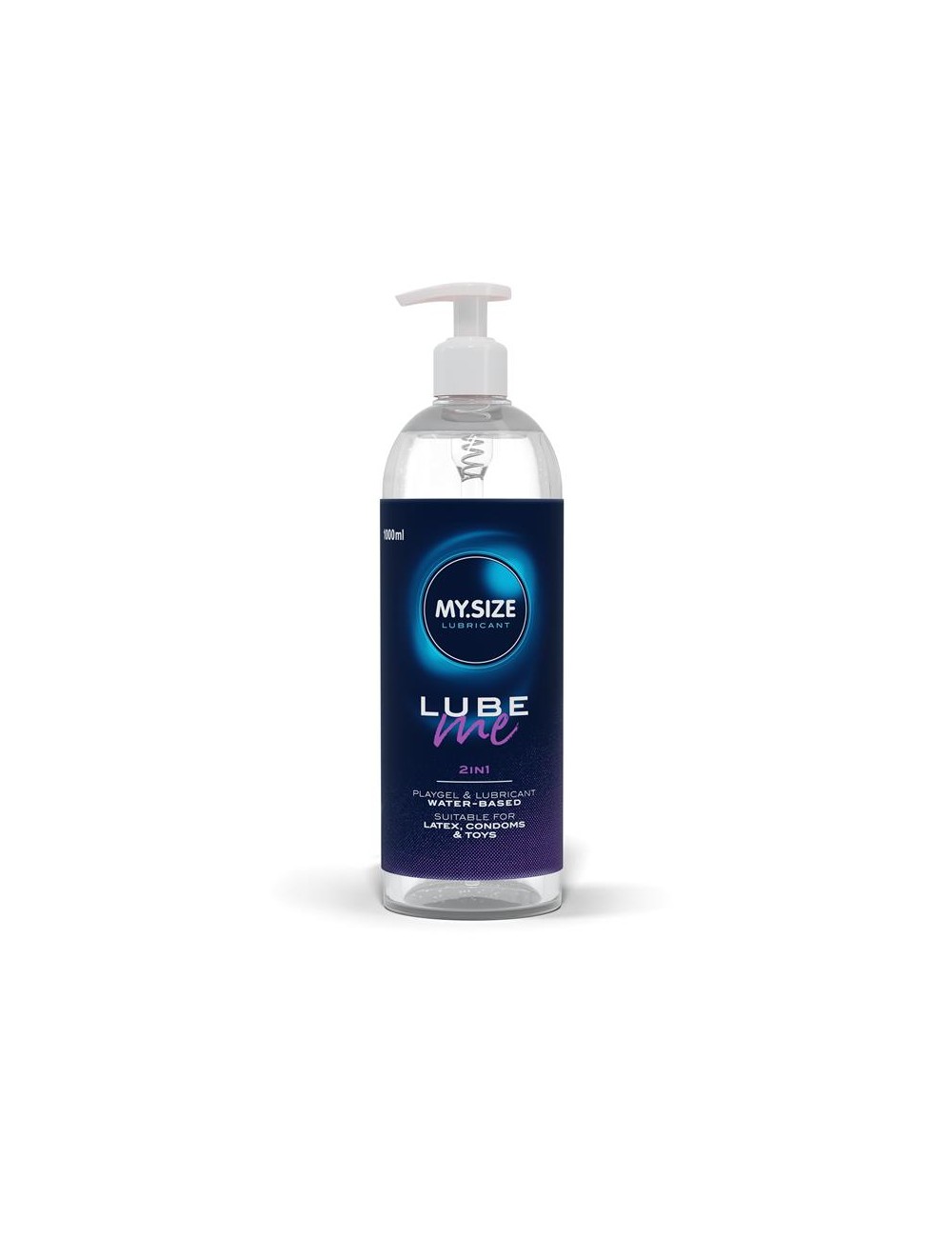 Lubricante Base Agua Lube Me 2in1 1000 ml
