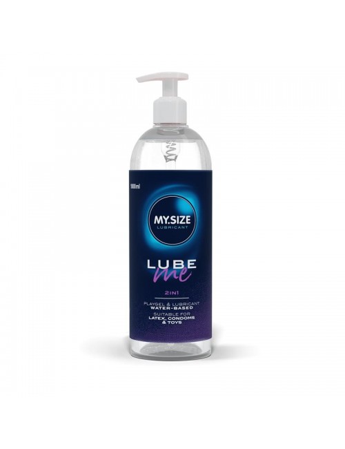 Lubricante Base Agua Lube Me 2in1 1000 ml