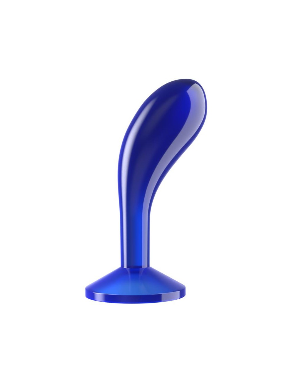 Plug Anal Flawless Azul Transparente 6