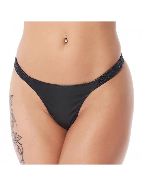 Tanga Cuero Elastico