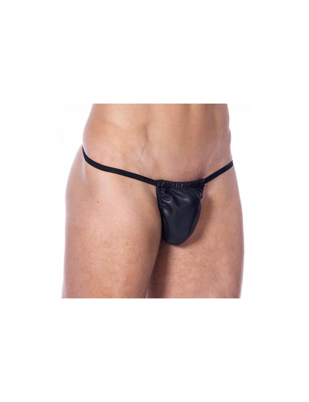 Tanga de Cuero Elastico Talla unica