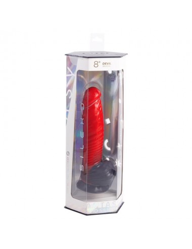 Dildo Silicona Liquida Devil Red 8