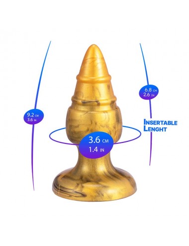 Goldy Plug anal Fantasy Silicona liquida