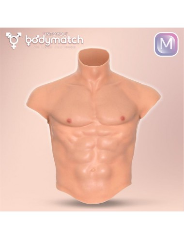 Boomax Traje Torso Masculino Hiperrealista Sillicona Liquida Talla M