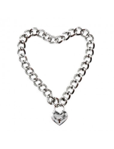 Collar con Candado Metal Talla M 44 cm