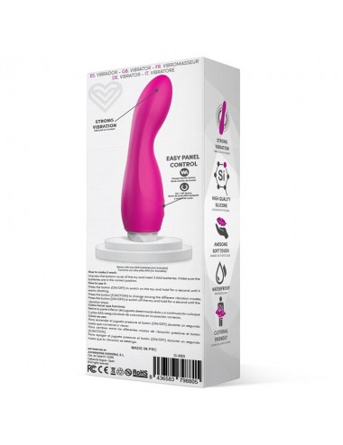 Douby Vibrador Silicona Rosa