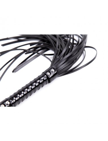 Flogger con Mango Brillante 44 cm Negro