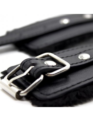 Esposas con Forro Interior Ajustables 30 cm Negro