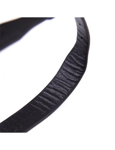 Collar con Cascabel Ajustable 43 cm Negro