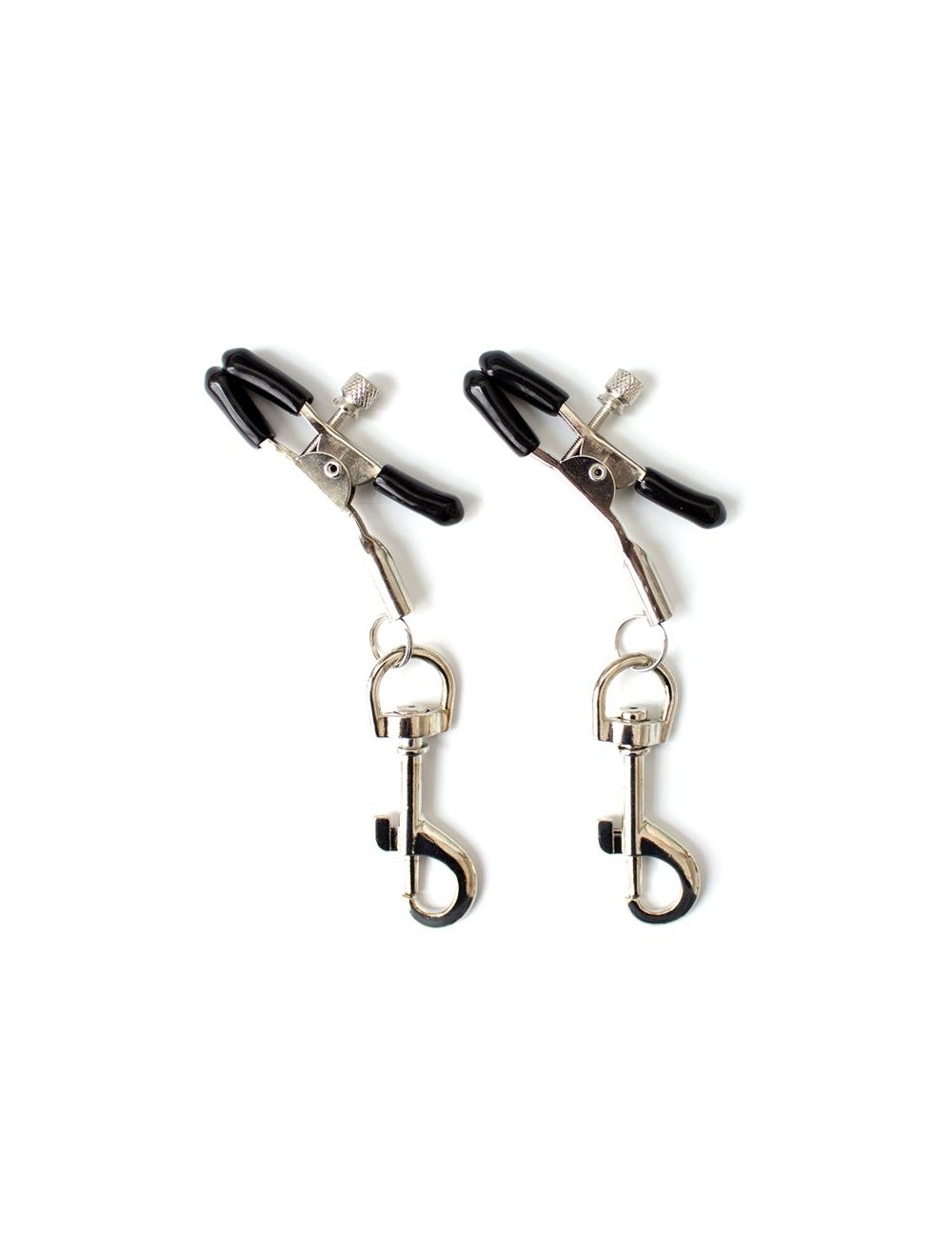 Pinzas para Pezones con Mosquetones Metal