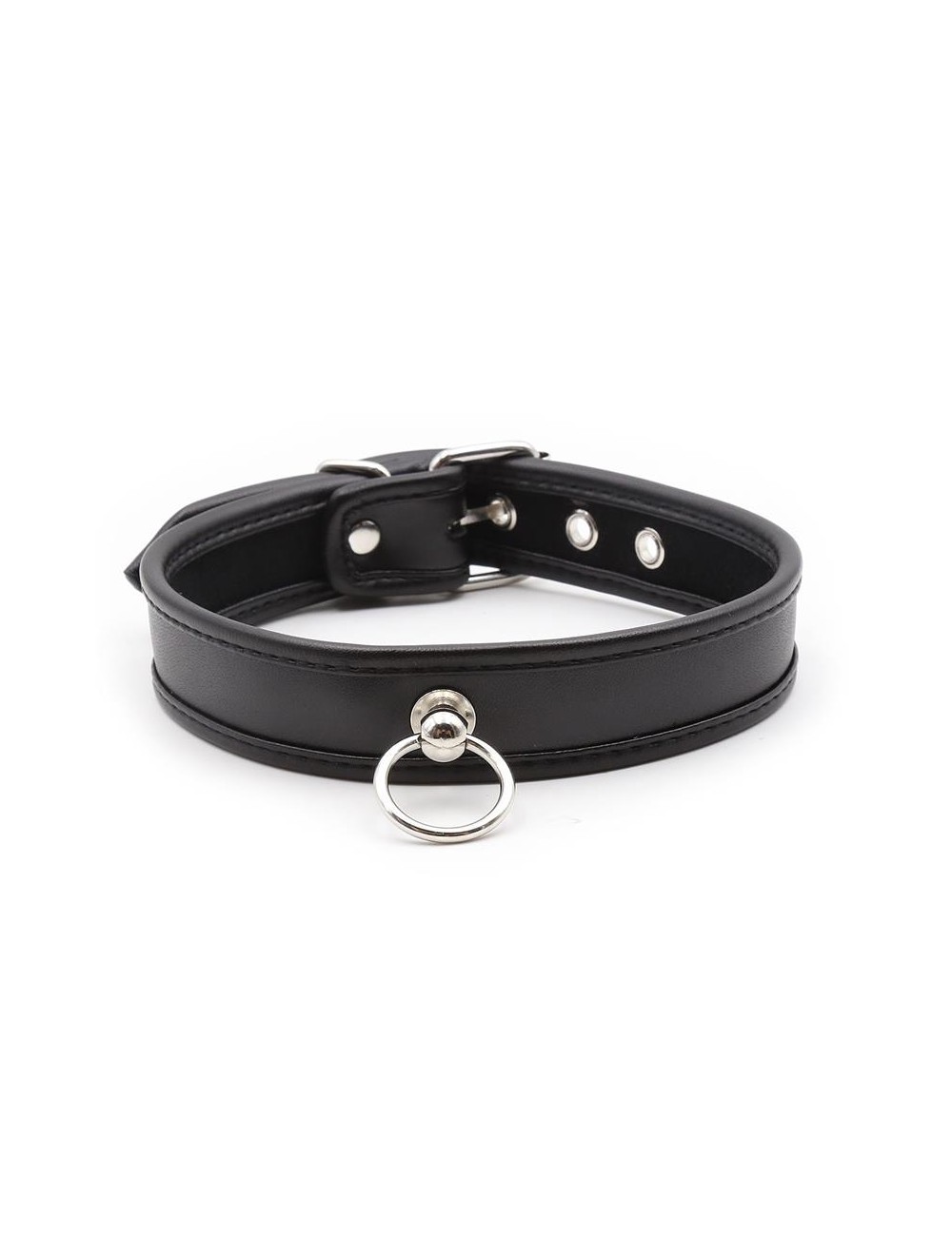 Collar con Aro Negro