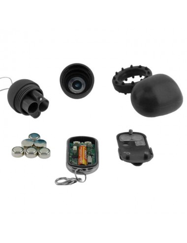 Anillo Vibrador con Control Remoto Negro