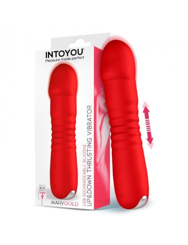 Marygold Estimulador con Movimiento Thrusting Up Down USB Silicona