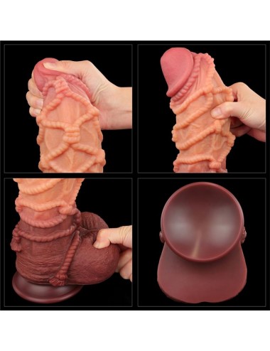 Dildo Dual Layer Tamano King Nature 105