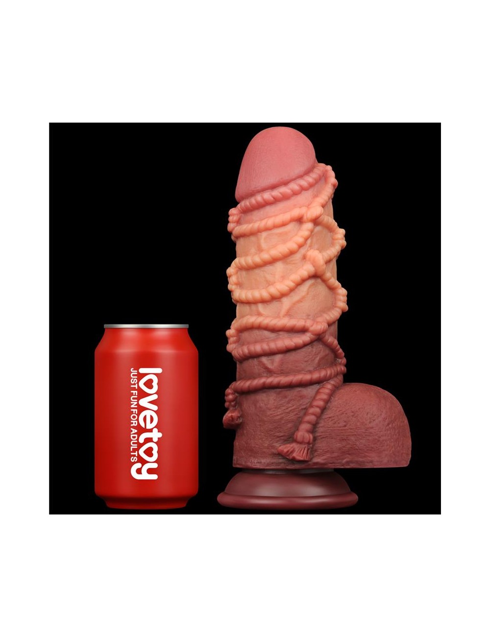 Dildo Dual Layer Tamano King Nature 95
