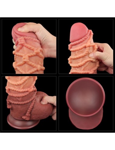 Dildo Dual Layer Tamano King Nature 95
