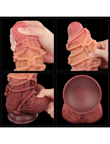Dildo Dual Layer Tamano King Nature 95