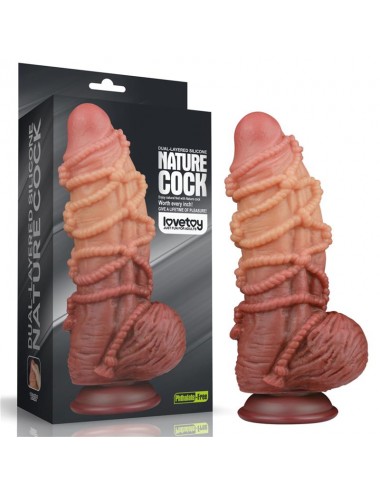 Dildo Dual Layer Tamano King Nature 95