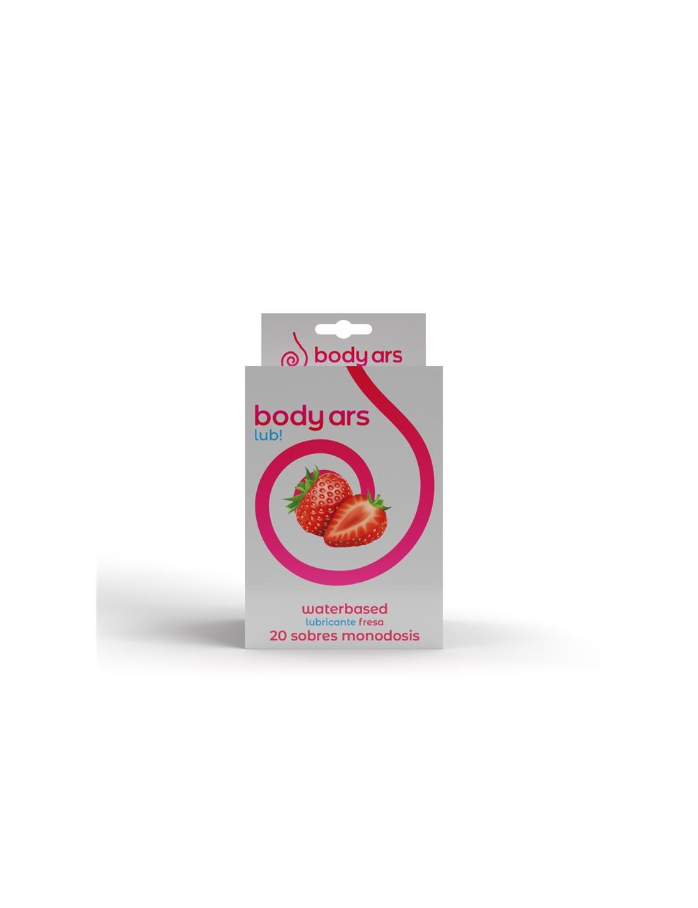 Monodosis Gel Lubricante Base Agua Fresa acida 20 x 4 ml