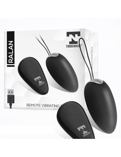 Ralan Huevo Vibrador con Control Remoto USB Magnetico