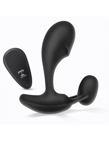 Aquen Estimulador Prostatico y Perineo Control Remoto Silicona Liquida USB Magnetico