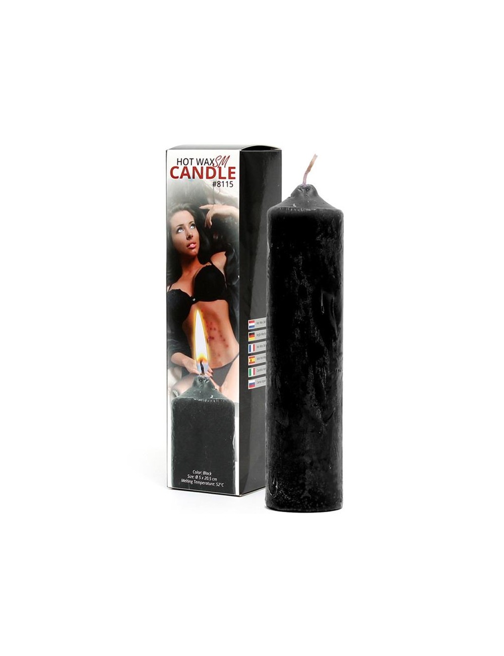 Vela de BDSM Negro