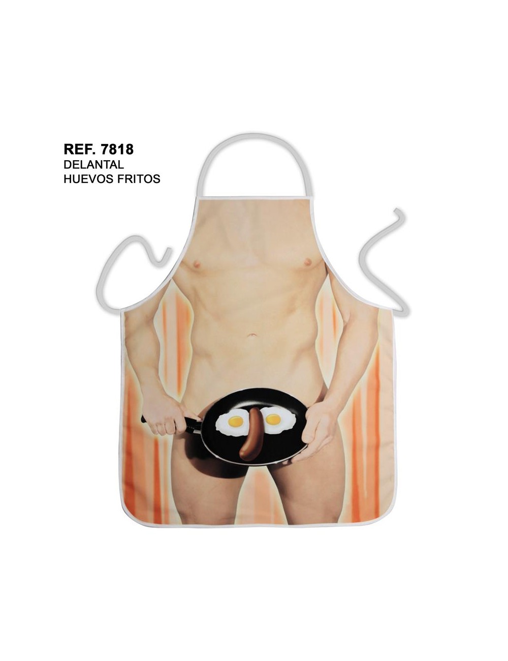 Delantal Huevos Fritos Desnudo