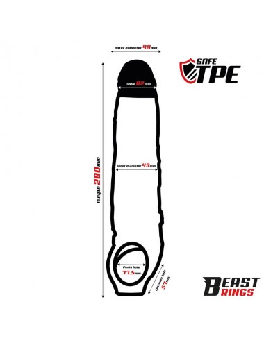Funda para el Pene 28 cm