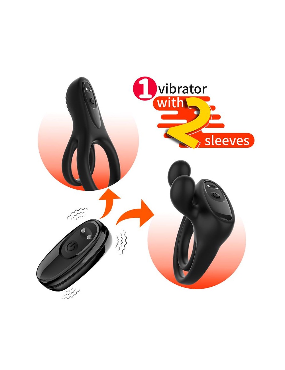 Set de 2 Anillos para el Pene