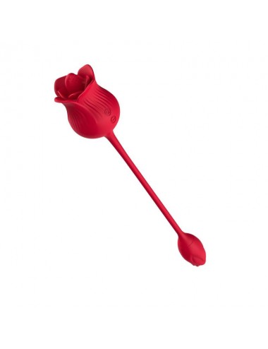 Rosa con Licking y Huevo Vibrador USB