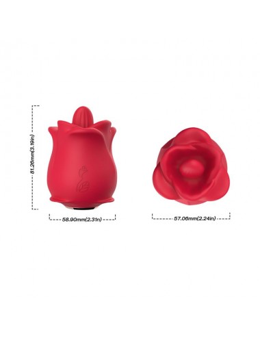 Rosa con Licking y Vibracion USB